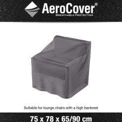 Housse de protection respirante pour chaise de jardin (Pour chaise 75x78x65/90 cm)