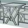 Housse de protection salon de jardin bistrot 2 places