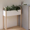 Jardinière surélevée en bois et métal Grove
