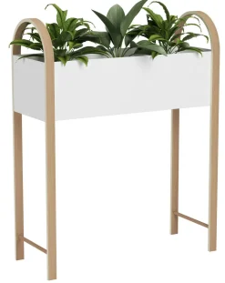 Jardinière surélevée en bois et métal Grove