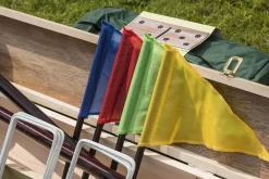 Jeu de croquet en bois 4 maillets