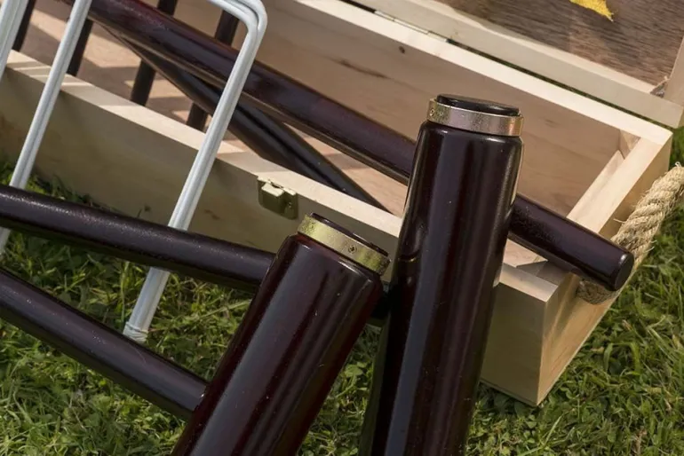 Jeu de croquet en bois 4 maillets