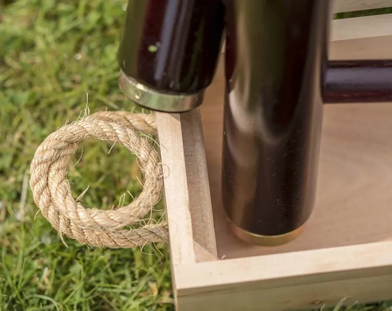 Jeu de croquet en bois 4 maillets