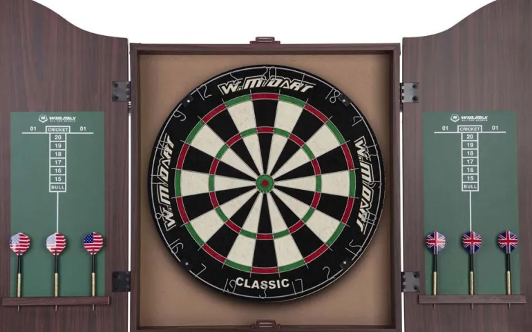 Jeu de fléchettes professionnel 45 cm King's Head