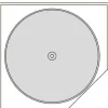 Jeu de plateaux circulaires pour meuble de cuisine Shelvo (Gris)