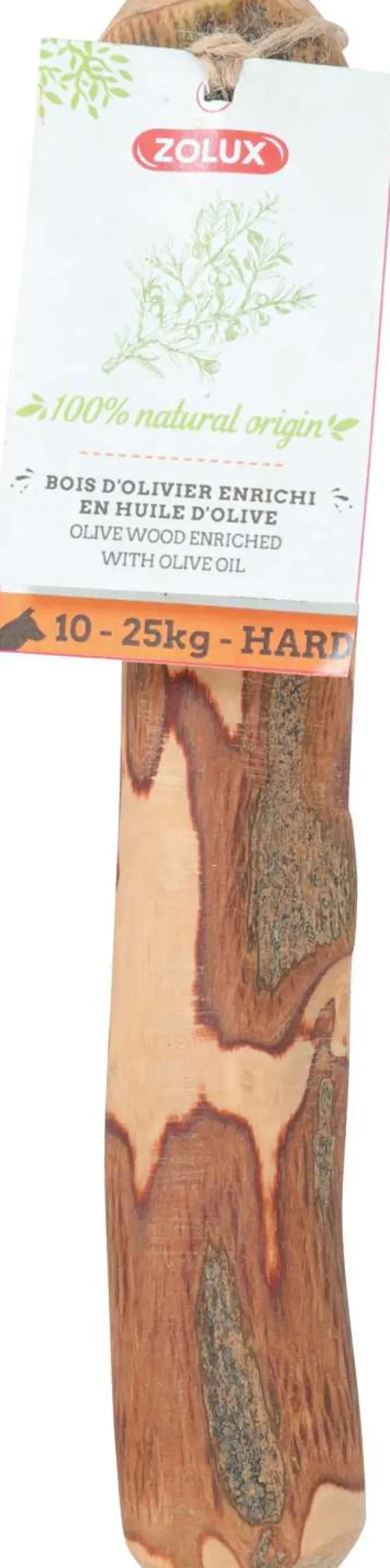 Jouet à mâcher 100% naturel Bois d'olivier (Taille M)