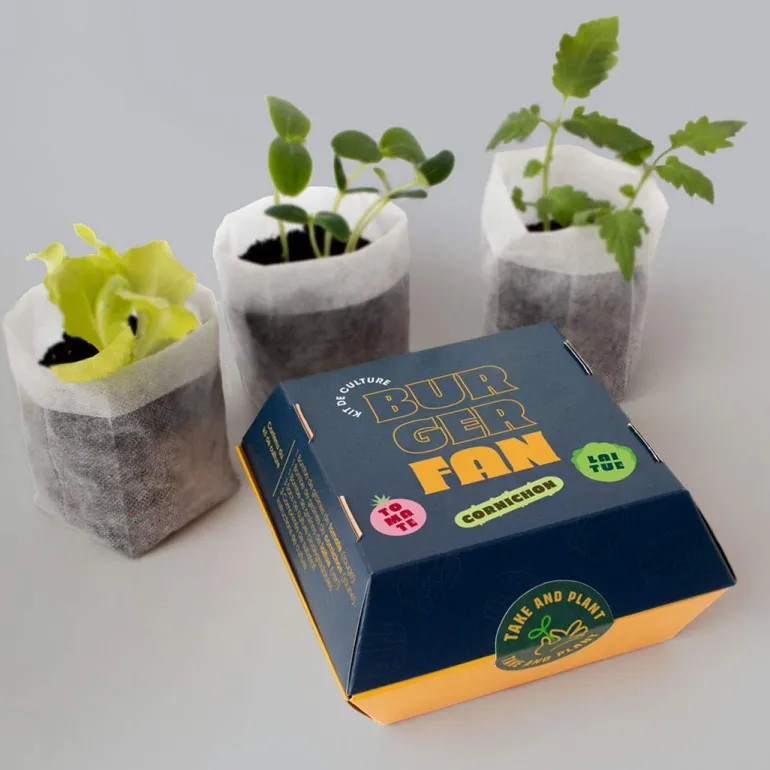 Kit de culture complet Take and plant (Burger)