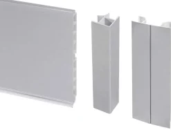 Kit de plinthes de cuisine avec accessoires Plasline (Satiné)