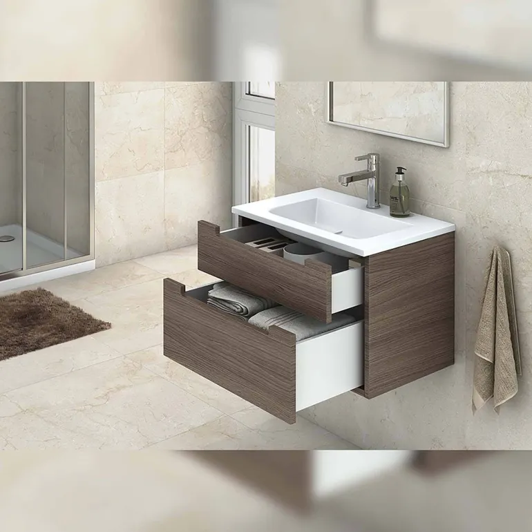 Kit tiroir blanc meuble cuisine et salle de bain Concept (Pour tiroir de 50 x 18.5 cm)