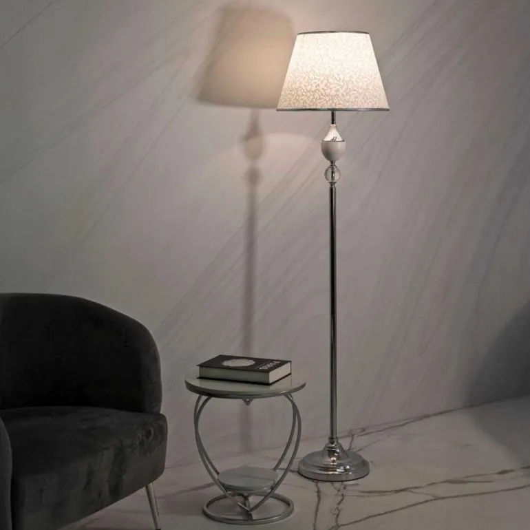 Lampadaire en métal Kody 40 x 158 cm