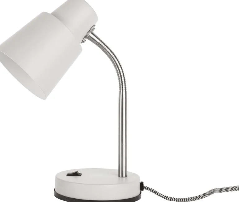 Lampe de bureau en métal Scope (Blanc)
