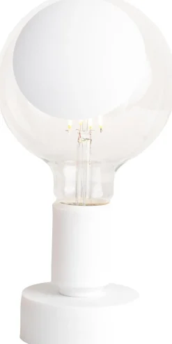 Lampe design à poser en silicone Tavolotto (Blanc)