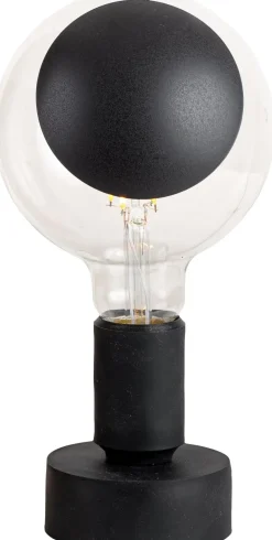 Lampe design à poser en silicone Tavolotto (Noir)