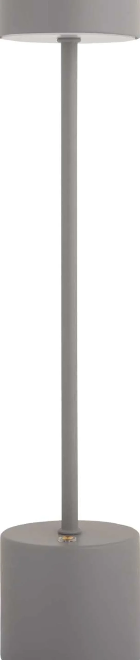Lampe de table en métal Ganard led (Gris)