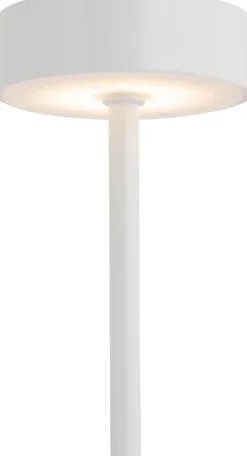 Lampe de table en métal Ganard led (Blanc)