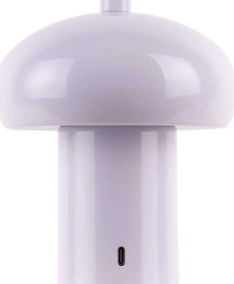 Lampe de table en métal Retro Seta (Violet)