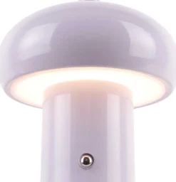 Lampe de table en métal Retro Seta (Violet)