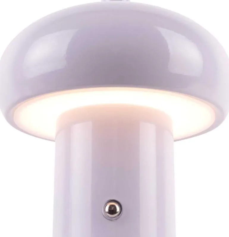 Lampe de table en métal Retro Seta (Violet)
