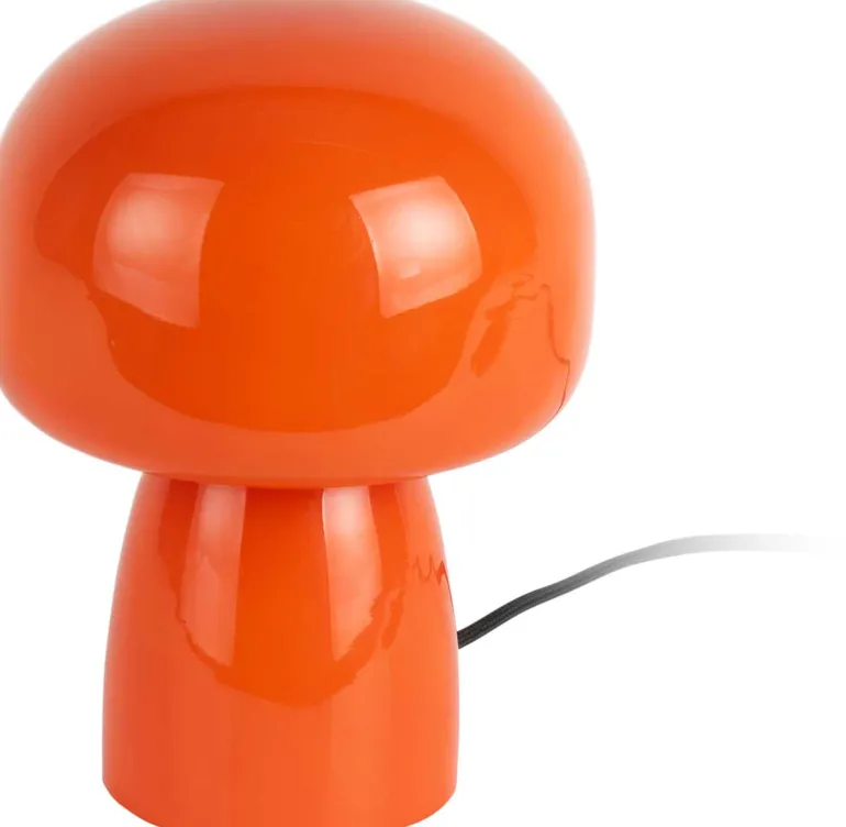 Lampe de table en verre Fervor (Orange)