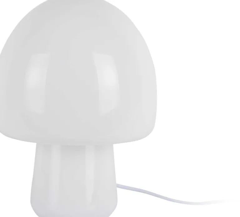 Lampe de table en verre Gozar (Blanc)