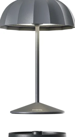 Lampe de table LED 24 cm Ombrellino (Anthracite)