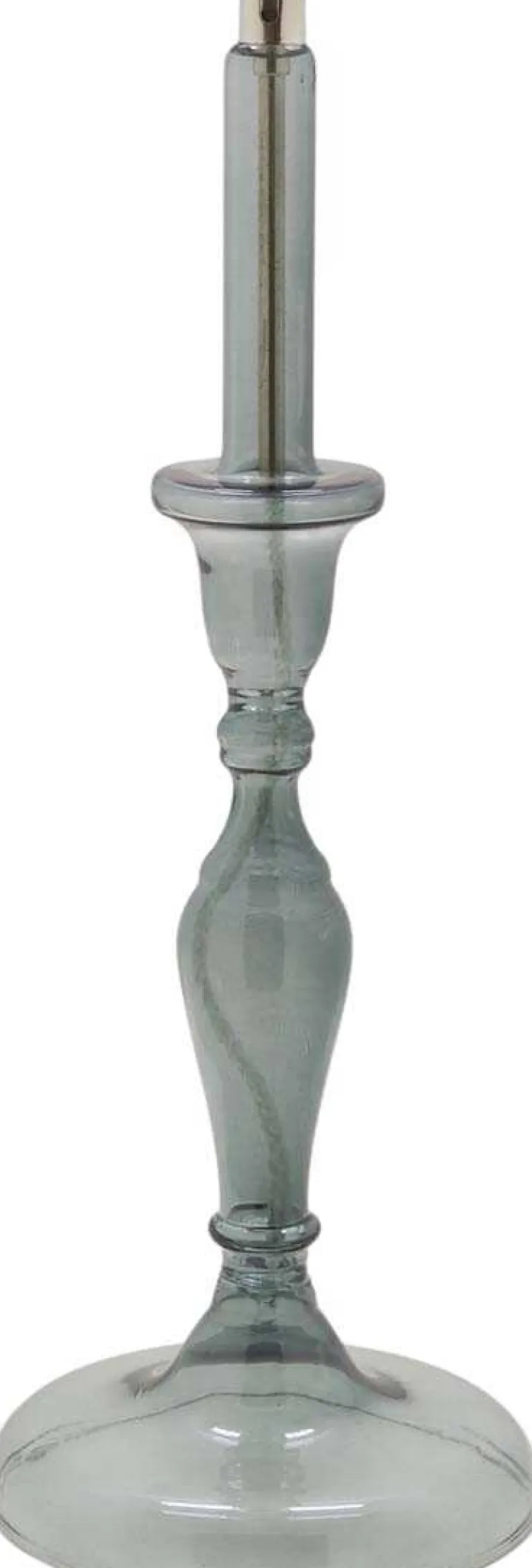 Lampe à huile en verre smoké Candle (14 x 38.5 cm)