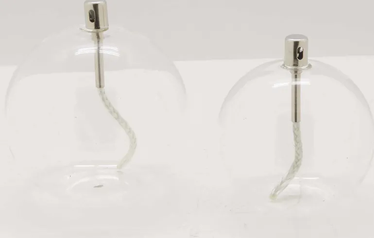 Lampe à huile en verre Sphere (11 x 12 cm)