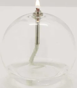 Lampe à huile en verre Sphere (11 x 12 cm)