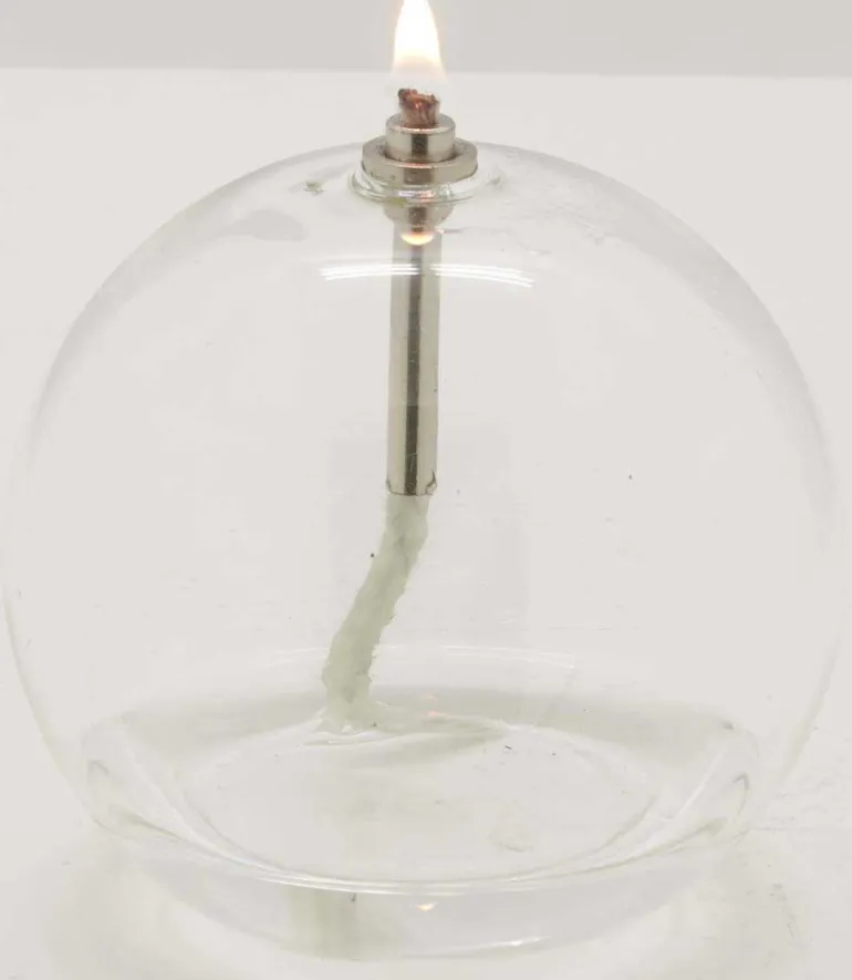 Lampe à huile en verre Sphere (11 x 12 cm)