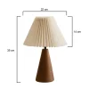 Lampe à poser en bois et PVC Serenity (Modèle 3)