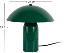 Lampe à poser en métal Asuto (Vert)