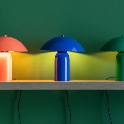 Lampe à poser en métal Asuto (Vert)