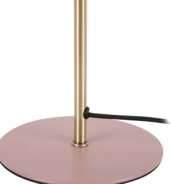 Lampe à poser en métal Bonnet 39 cm (Rose)