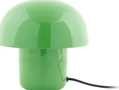 Lampe à poser en métal coloré Fat Mushroom Mini (Vert)