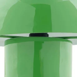 Lampe à poser en métal coloré Fat Mushroom Mini (Vert)