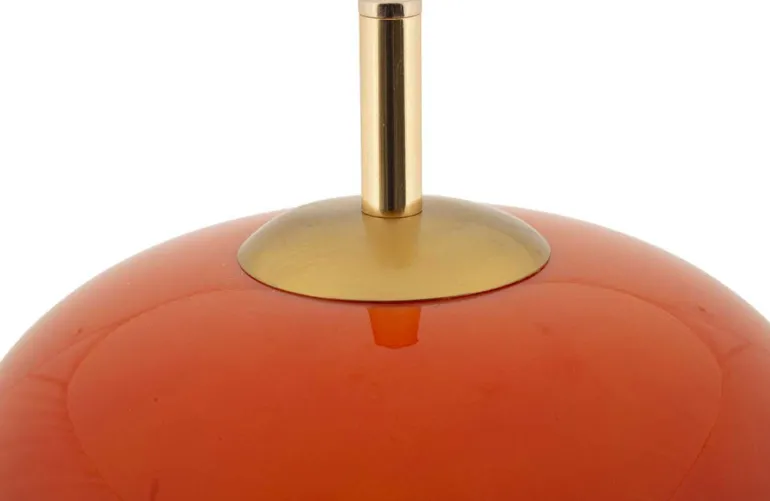 Lampe à poser en métal et verre Oldy 26 x 54 cm