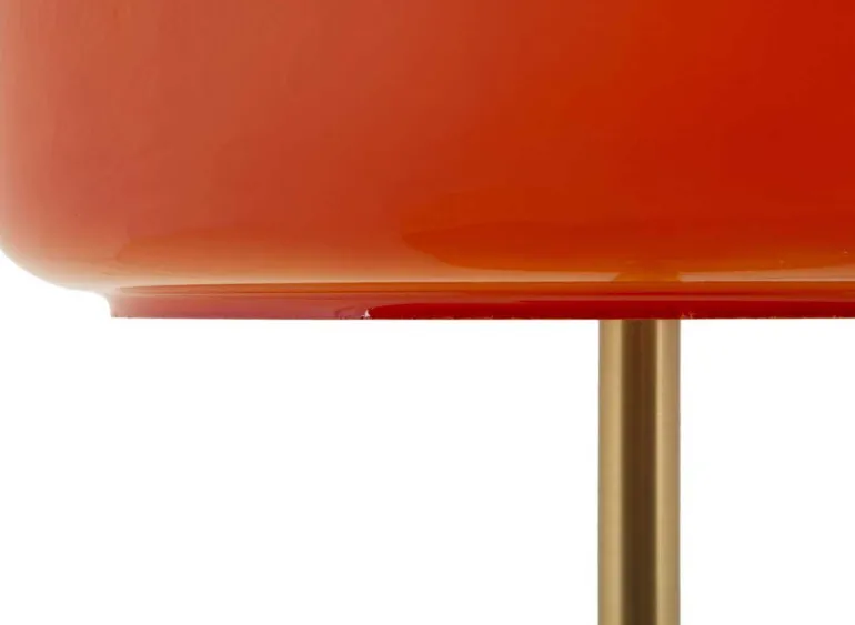 Lampe à poser en métal et verre Oldy 26 x 54 cm