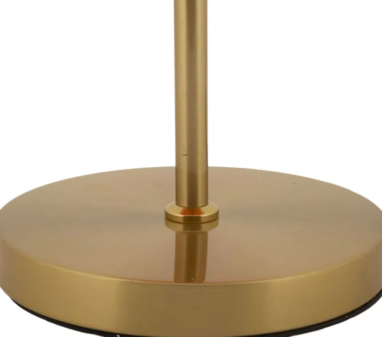 Lampe à poser en métal et verre Oldy 26 x 54 cm
