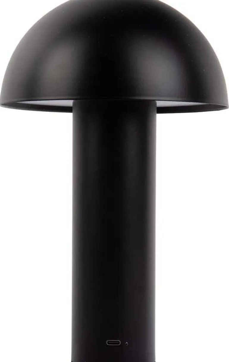 Lampe à poser en métal Fuego (Noir)