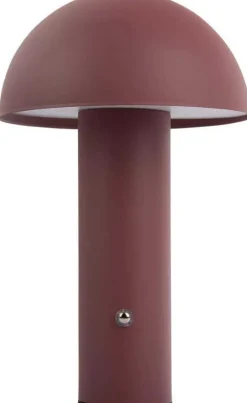 Lampe à poser en métal Fuego (Rouge ocre)