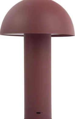 Lampe à poser en métal Fuego (Rouge ocre)