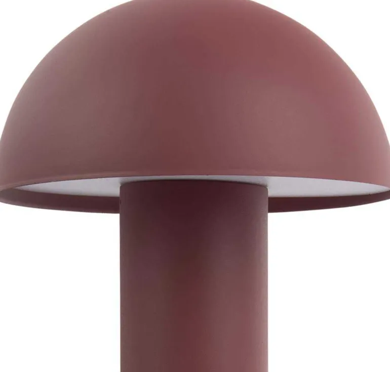 Lampe à poser en métal Fuego (Rouge ocre)