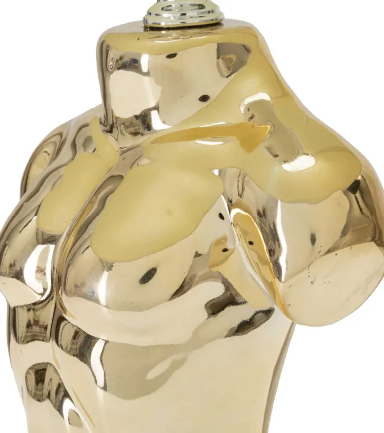 Lampe à poser en métal Glam Man 25 x 42.5 cm