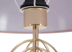 Lampe à poser en métal Krista 33 x 64 cm
