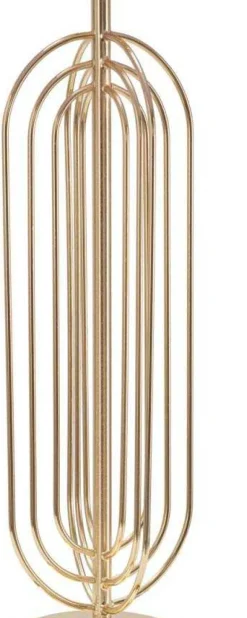 Lampe à poser en métal Krista 33 x 64 cm