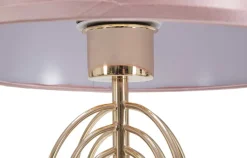 Lampe à poser en métal Krista 28 x 55 cm