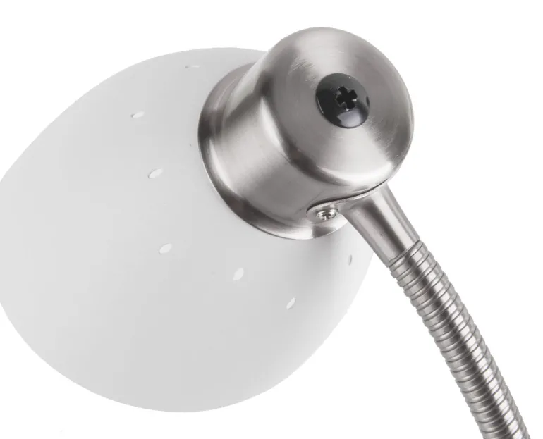 Lampe à poser en métal mat Dorm (Blanc)
