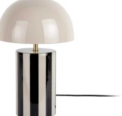 Lampe à poser en métal Rayado (Noir et gris clair)