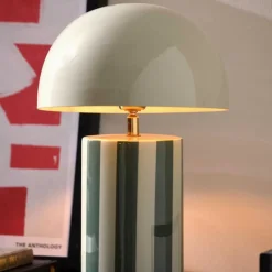 Lampe à poser en métal Rayado (Vert)