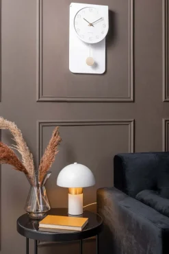 Lampe à poser en métal Seta (Blanc)